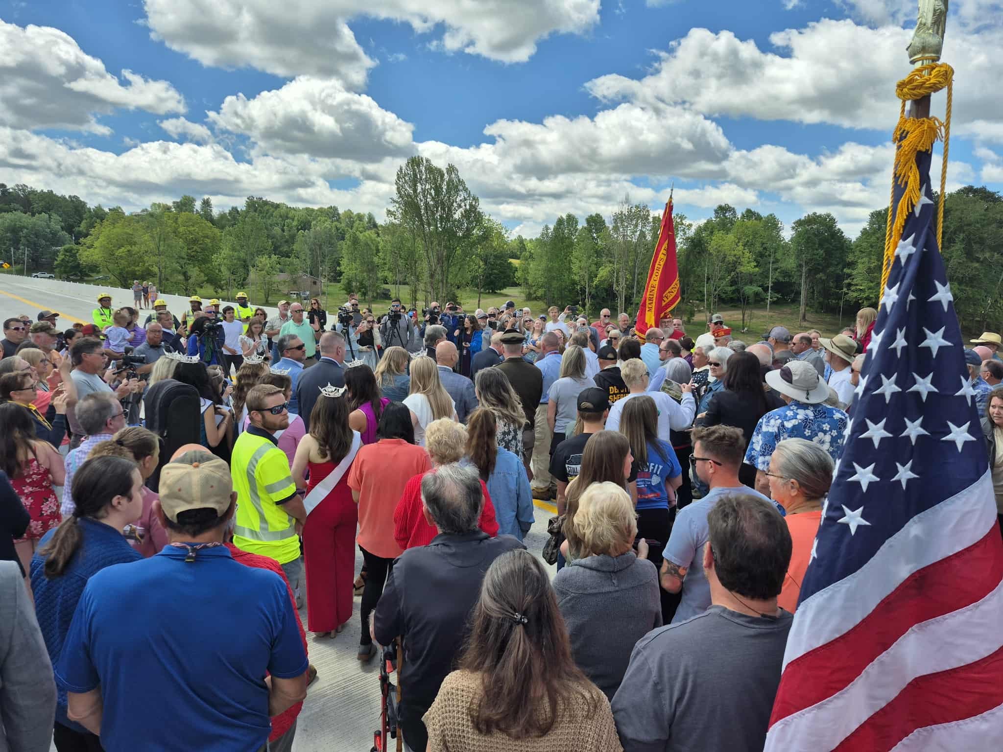 Kinser Bridge Makes Record Reopening In Greene County – 92.3 WNPC